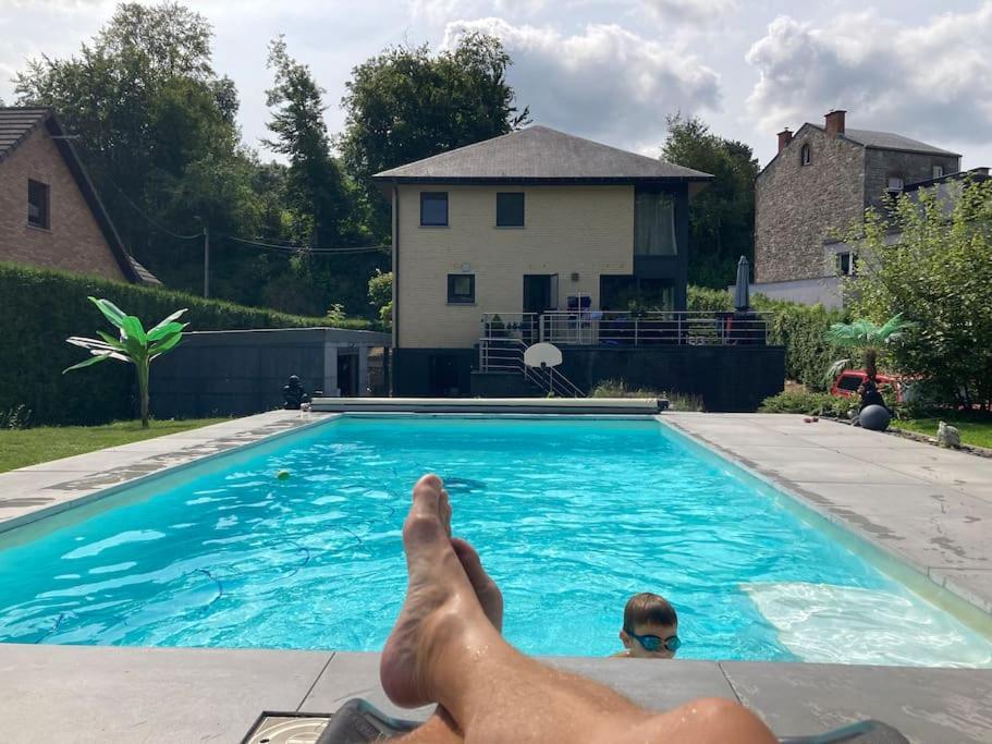 Vip Lounge Appartement Avec Jacuzzi Et Jardin Andenne Exteriör bild